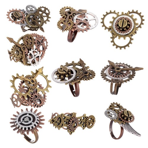 Vintage steampunk uhrenteile - steampunk,