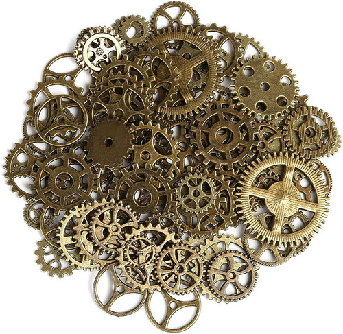 Steampunk anhänger uhr damen - anhänger,
