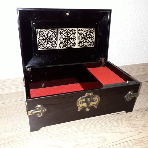 Vintage schmuckschatulle mit - vintage,