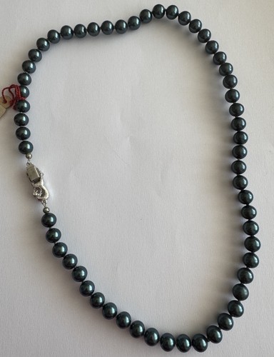 Vintage halskette kunstperlen - vintage,