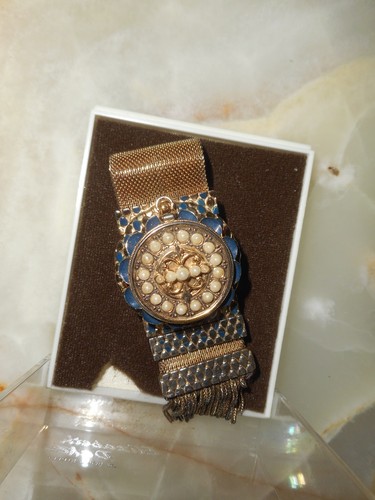 Antike schmuck armbanduhr mit - antike, schmuck-armbanduhr