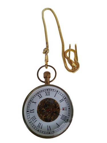 Taschenuhr messingfarbene