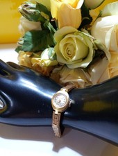 Damenuhr Lady Like,vergoldet