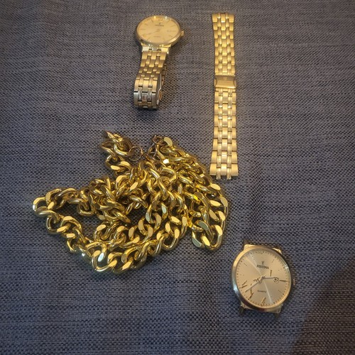Goldfarben konvolut uhren - goldfarben, konvolut: